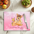 🦌🌿 Bambi – Planche à découper en verre