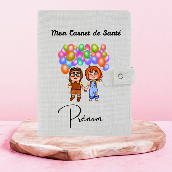 🎈🏠 Là‑Haut – Protège Carnet de Santé Personnalisable