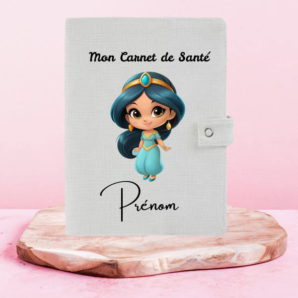 🌙✨ Jasmine – Protège Carnet de Santé Personnalisable