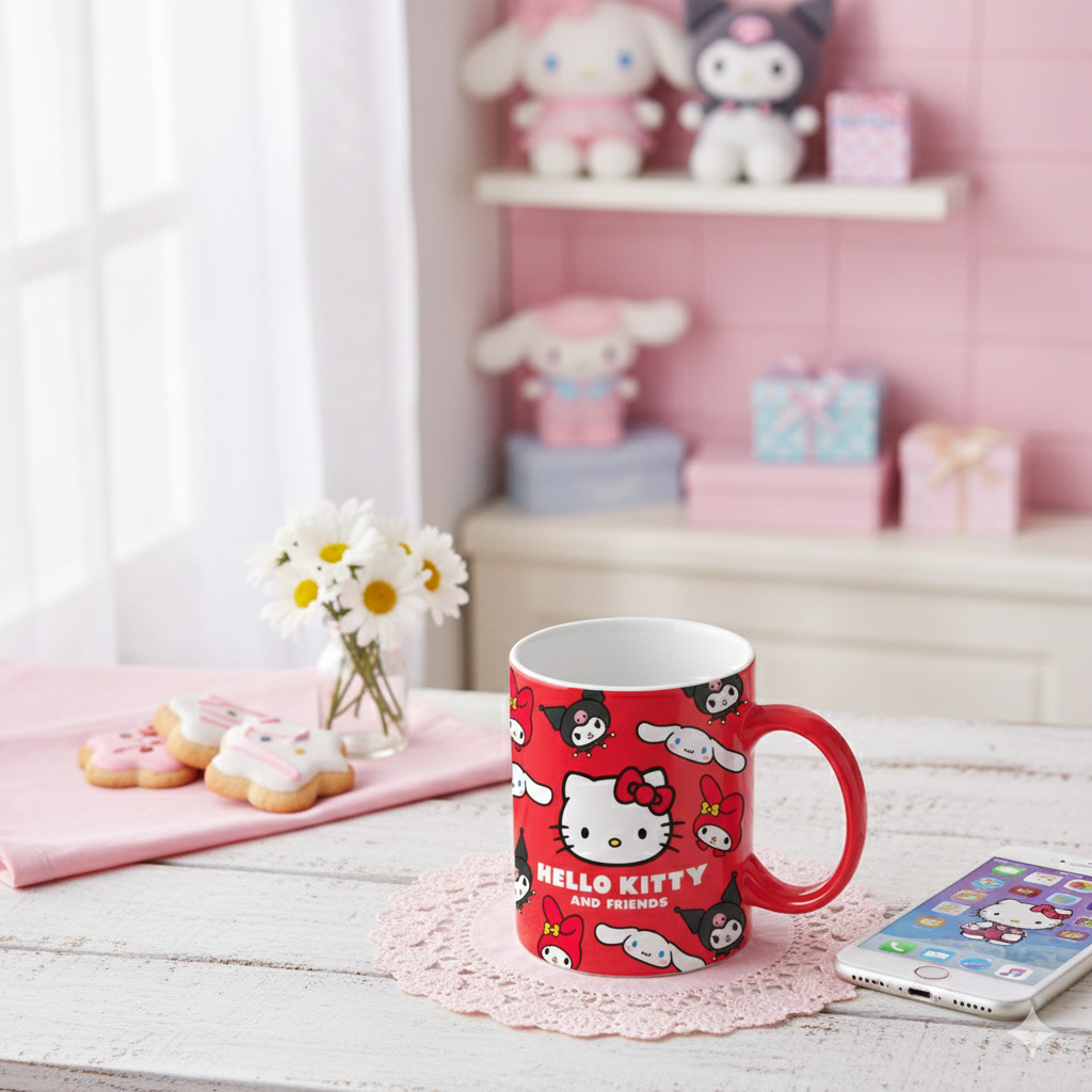 Mug Hello Kitty et ses Amis 350 ml