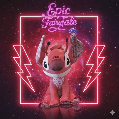 ❤️💙 Peluche Leroy – Stitch Disney – 40 cm