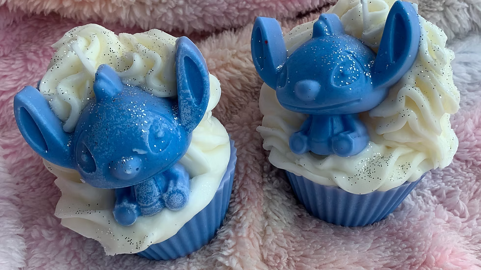 🧁 Bougie Cupcake Stitch – 200 g