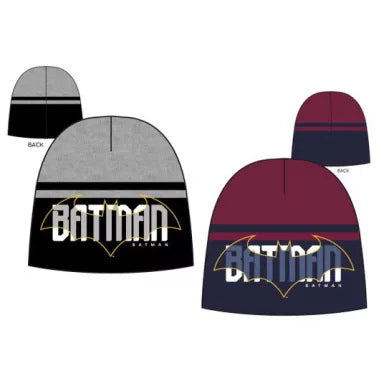🦇 Bonnet enfant Batman – Lot de 2