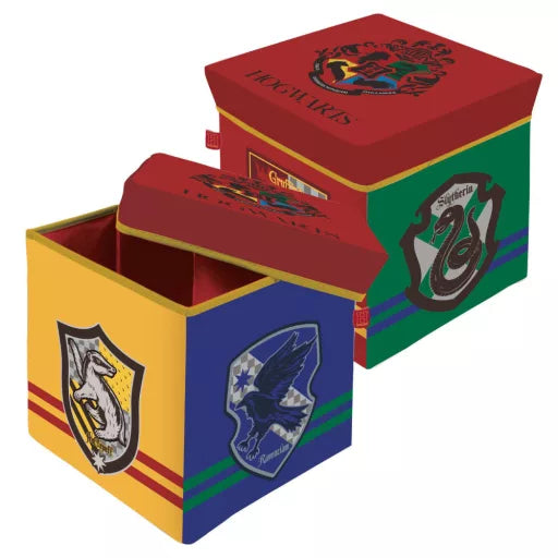 🧙♂️📦 Coffre de rangement – Harry Potter Maisons – 30 x 30 x 30 cm