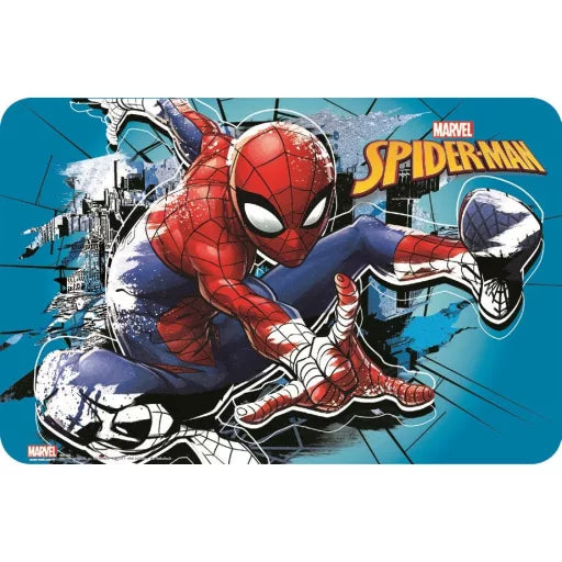 🕷️💥 Set de table – Spiderman : Prêt à l'action – 43x28 cm – plastique