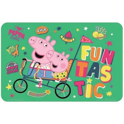 🐷🎉 Set de table – Peppa Pig Funtastic – 43x28 cm – plastique