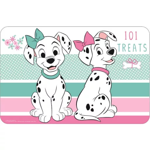🐾👶 Set de table – Disney 101 Dalmatiens Frères et Sœurs – 43x28 cm – plastique