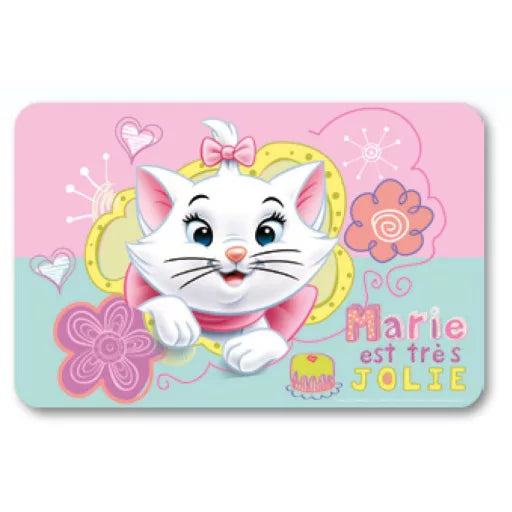 🐱🎀 Set de table – Disney Marie, la jolie chatonne – 43x28 cm – plastique