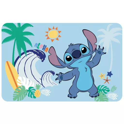 🌺🐾 Set de table – Lilo & Stitch – Le chien étoile – 43x28 cm – plastique