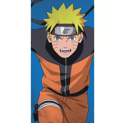 🌀 Serviette de bain Naruto – Ninja (Séchage rapide)
