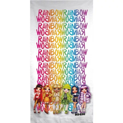 🌟 Serviette de bain Rainbow High – Spark