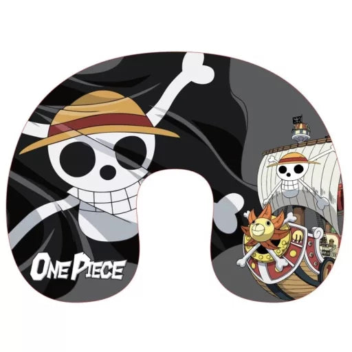☠️ Oreiller cervical – One Piece Skull – 35 × 30 cm