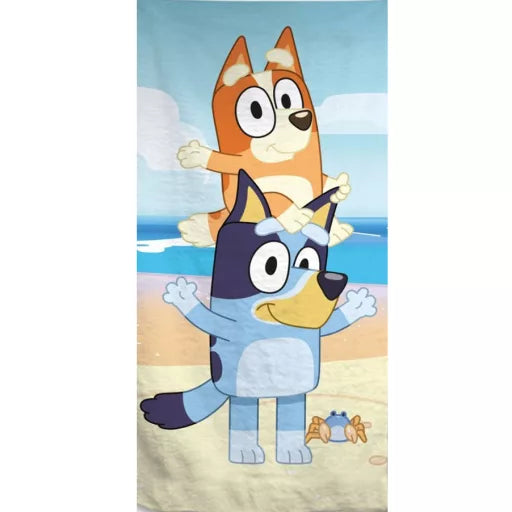 🐾 Serviette de bain Bluey – Balance