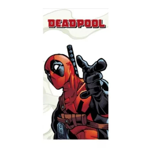 🔫 Serviette de bain Deadpool – Finger Gun