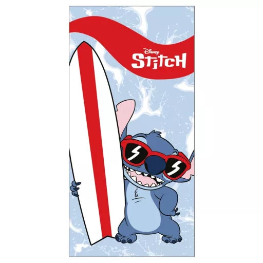 🏄♂️ Serviette de bain Disney – Lilo & Stitch "The Star Dog – Surf"