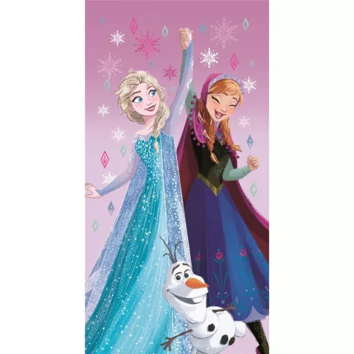 ❄️ Serviette de bain Disney Frozen – Wonderland