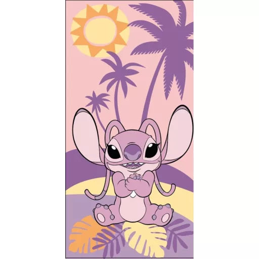 🌺 Serviette de bain Lilo & Stitch – The Star Dog Angel Paradise