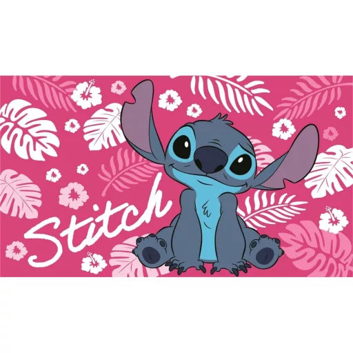 🌴🛁 Tapis de douche – Disney Lilo et Stitch : Le Chien Étoile – Rêves Tropicaux – 40x60 cm – 100 % polyester