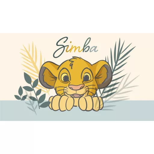 🦁🌅 Tapis de douche – Disney Le Roi Lion : Simba – 40x60 cm – 100 % polyester