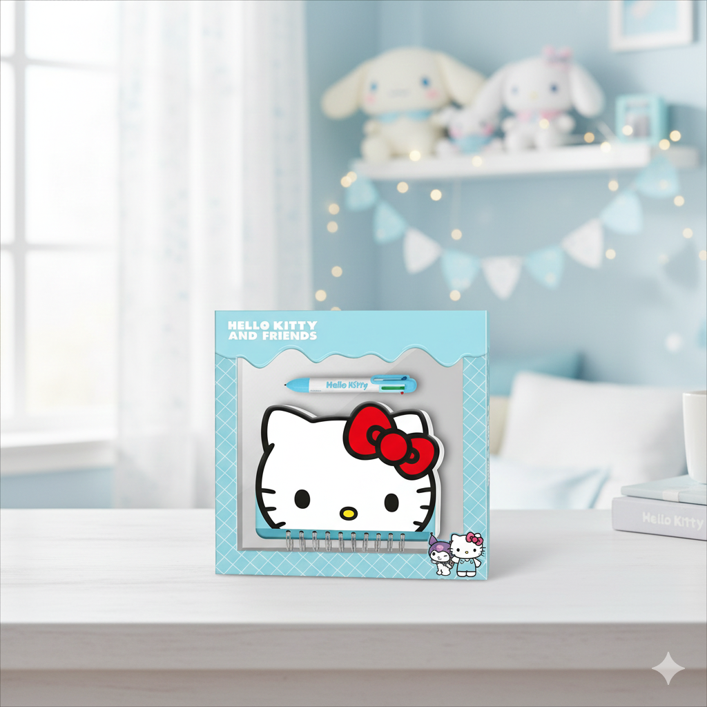 Journal intime Hello Kitty et ses Amis + Stylo