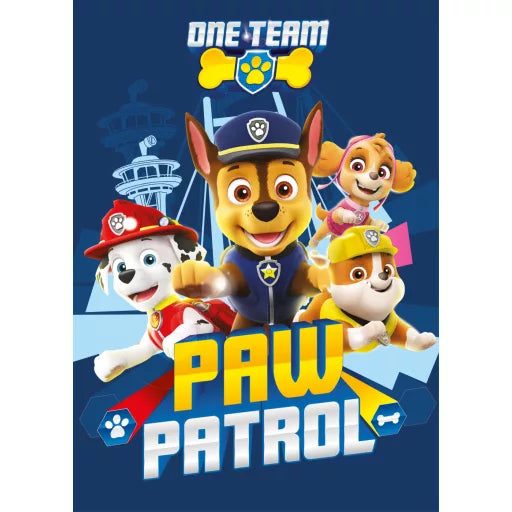 🐶 Couverture polaire – Pat' Patrouille – 100 x 140 cm