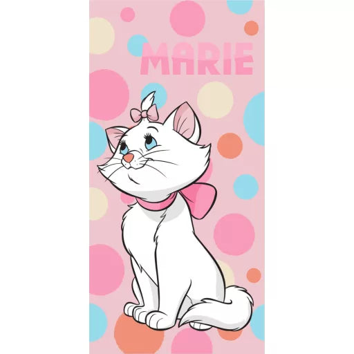🐱 Serviette de bain Disney Marie – Moussante