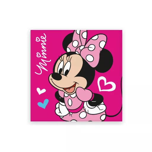 💖 Serviette Disney Minnie – Love – 30x30 cm
