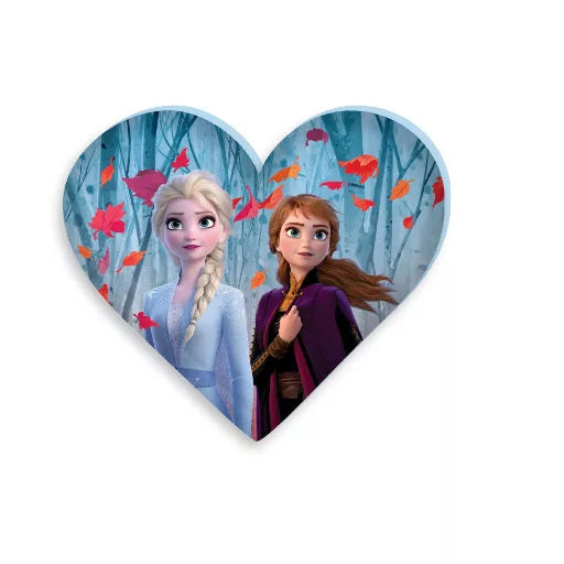 ❄️ Coussin décoratif en velours – La Reine des Neiges – 35 × 30 cm