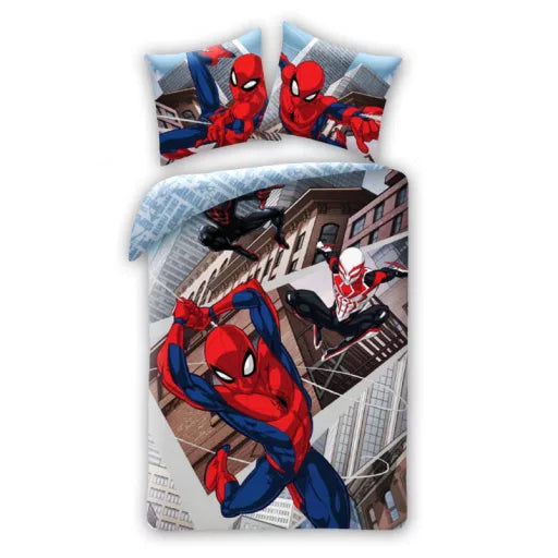 🕸️ Parure de lit Spiderman Triplet – 140×200 cm + taie 70×90 cm