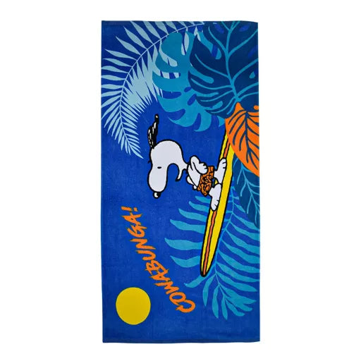 🏄♂️ Serviette de bain Snoopy – Cowabunga