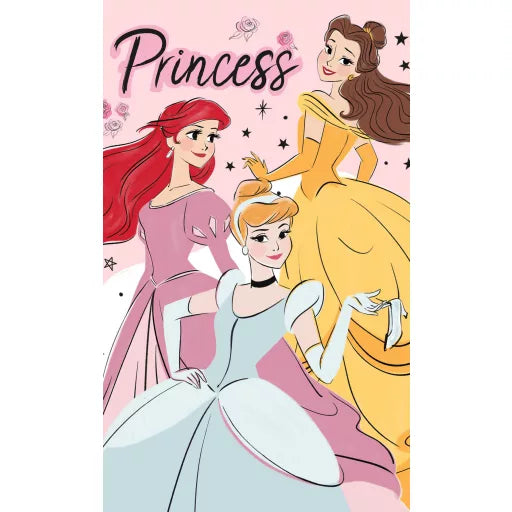 👑 Serviette Élégante Disney Princess – 30x50 cm