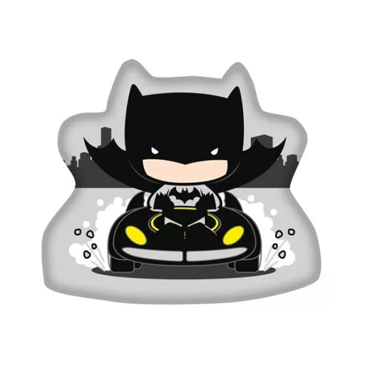 🦇 Coussin décoratif – Batmobile Batman – 38 × 35 cm