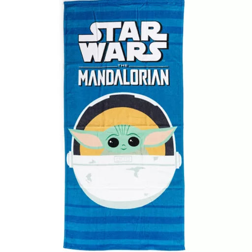 🌌 Serviette de bain Star Wars – The Mandalorian Baby Yoda