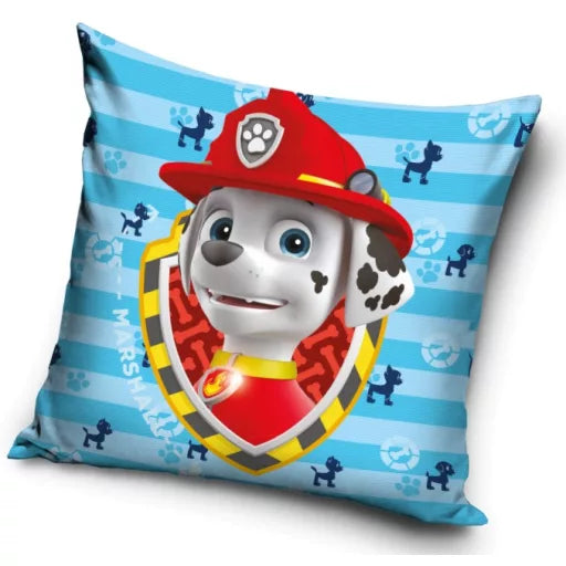 🚒 Coussin décoratif – Marshall de la Pat' Patrouille – 40 × 40 cm