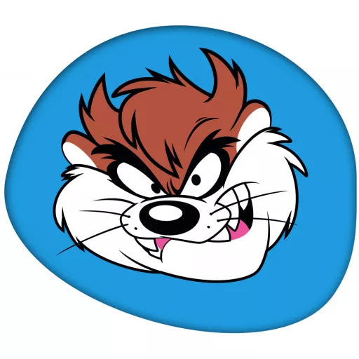 🌪️ Coussin décoratif – Crazy Melodies Taz – 41 × 33 cm