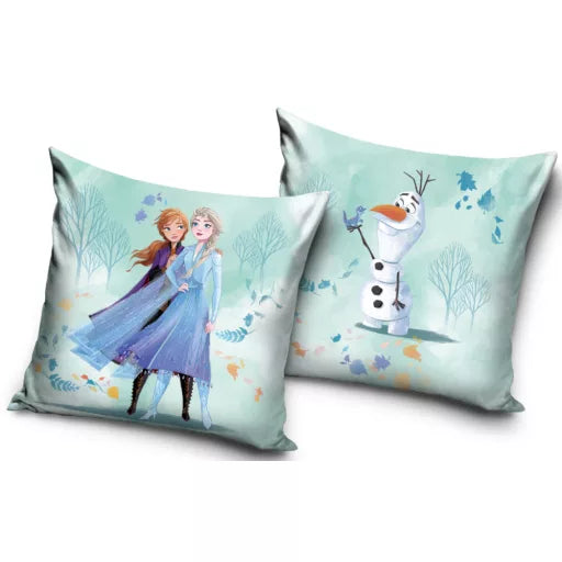 🌬️ Coussin décoratif – Disney La Reine des Neiges Whispers – 40 × 40 cm