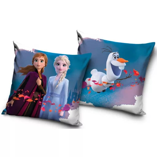 ❄️ Coussin décoratif – Disney La Reine des Neiges – 40 × 40 cm
