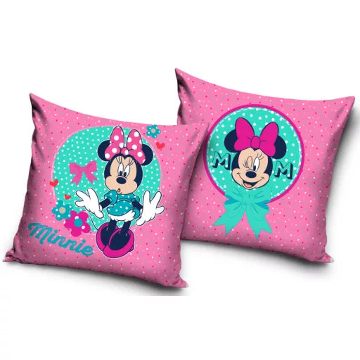 👗 Coussin décoratif – Disney Minnie Fashion – 40 × 40 cm