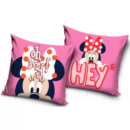 🎀 Coussin décoratif – Disney Minnie Hey – 40 × 40 cm
