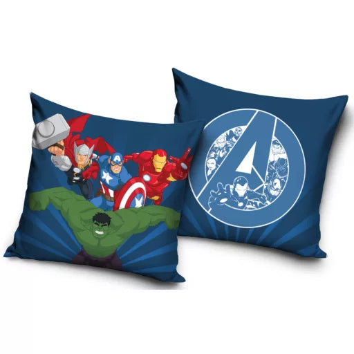 🛡️ Coussin décoratif – Avengers Legends – 40 × 40 cm