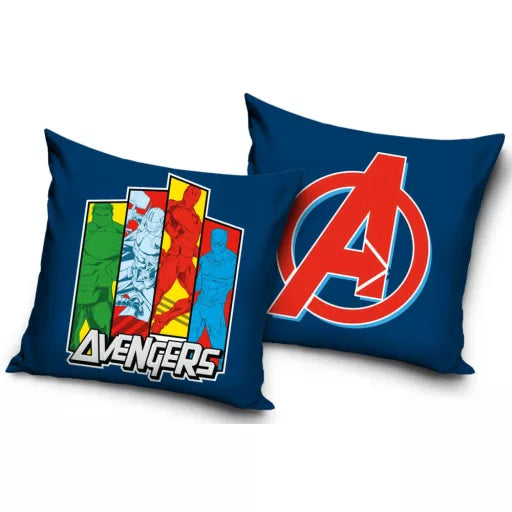 🛡️ Coussin décoratif – Avengers Squad – 40 × 40 cm