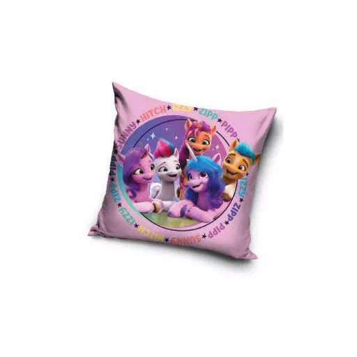 🦄 Coussin décoratif – My Little Pony Friends – 40 × 40 cm