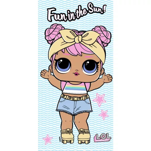 🌞 Serviette de bain LOL Surprise – Fun in the Sun