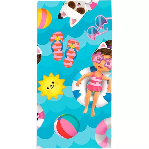🏡 Serviette de bain d'été – Gabby's Dollhouse