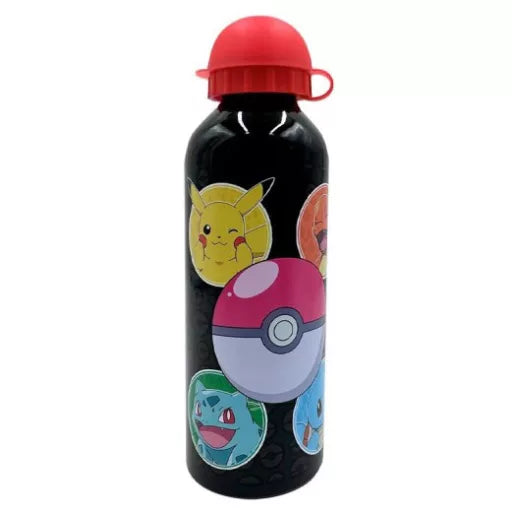 ⚫ Bouteille Pokémon Black en aluminium – 500 ml
