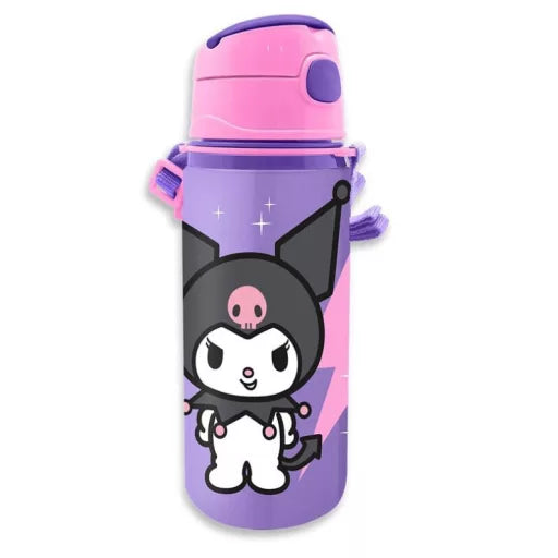 🎀 Bouteille en aluminium – Hello Kitty Kuromi – 600 ml
