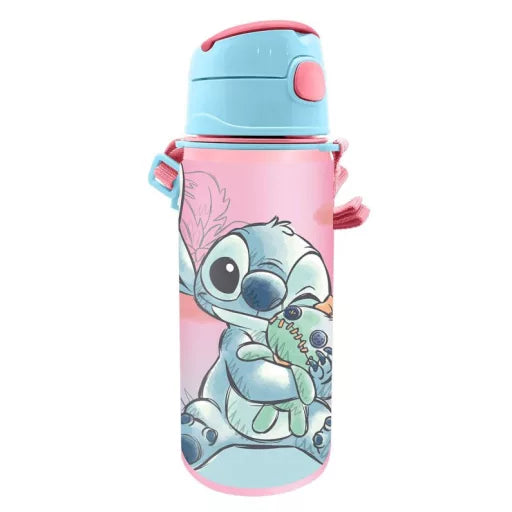 🌟 Bouteille Lilo & Stitch Cheeky avec paille – 600 ml