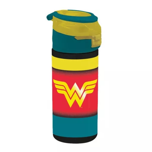 🛡️ Bouteille avec paille Wonder Woman Signal – 532 ml