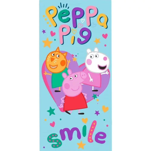 🐷 Serviette de bain Peppa Pig – Smile