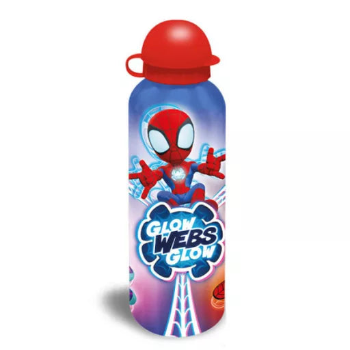 🕸️ Bouteille Spiderman Glow Web – 500 ml